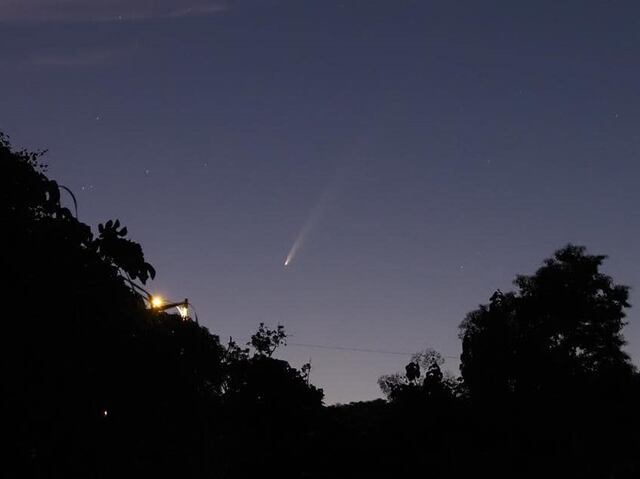 Este fin de semana un cometa estará en su punto más cercano a la Tierra