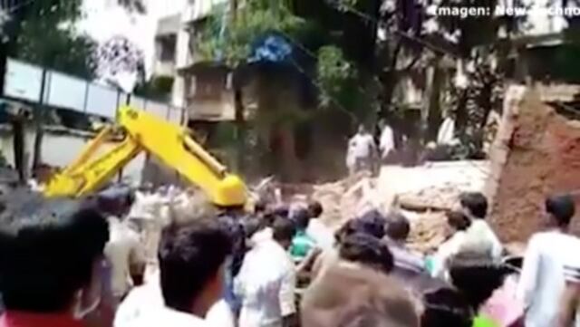 ​Al menos doce muertos deja un derrumbe de edificio en India