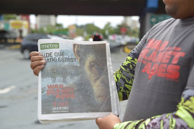 War For The Planet Of The Apes se apodera de Metro