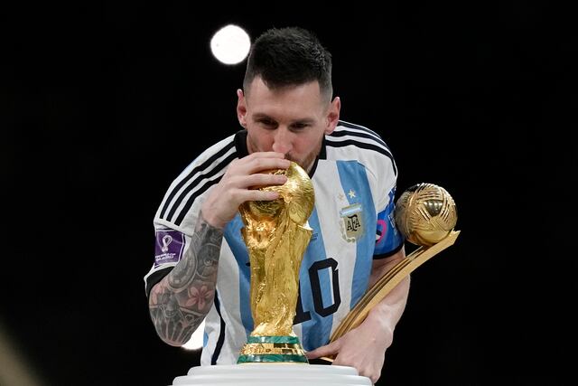 Lionel Messi reacciona a campeonato de Argentina