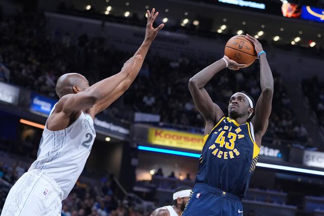 Pacers vencen 108-103 a los Nets