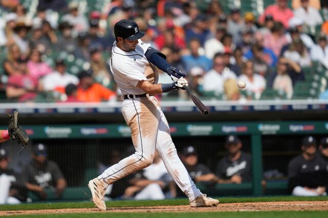 Con grand slam de Vierling, Tigres derrotan 8-2 a Rojos