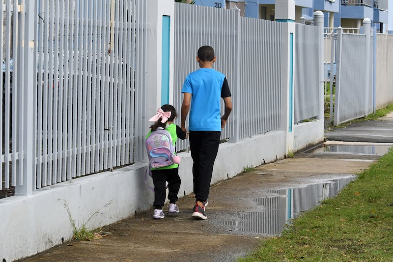 Escuela Manuel Elzaburu, Cantera, San Juan. Metro PR 4 de marzo de 2025