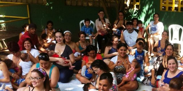 Celebran semana de lactancia