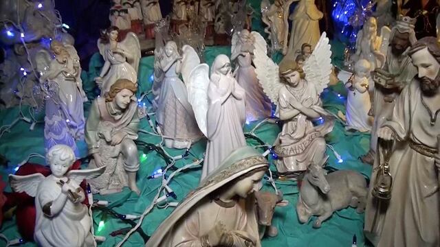Maestro de danza convierte su casa en un enorme pesebre en Tabasco