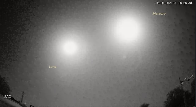 VIDEO: Avistan brillante meteoro en la Isla
