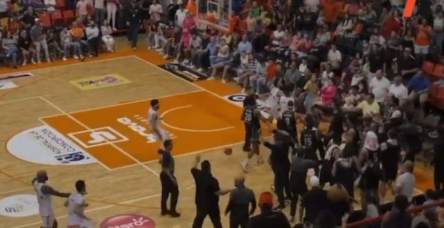 BSN multa y suspende a jugadores por pelea entre Atléticos y Grises