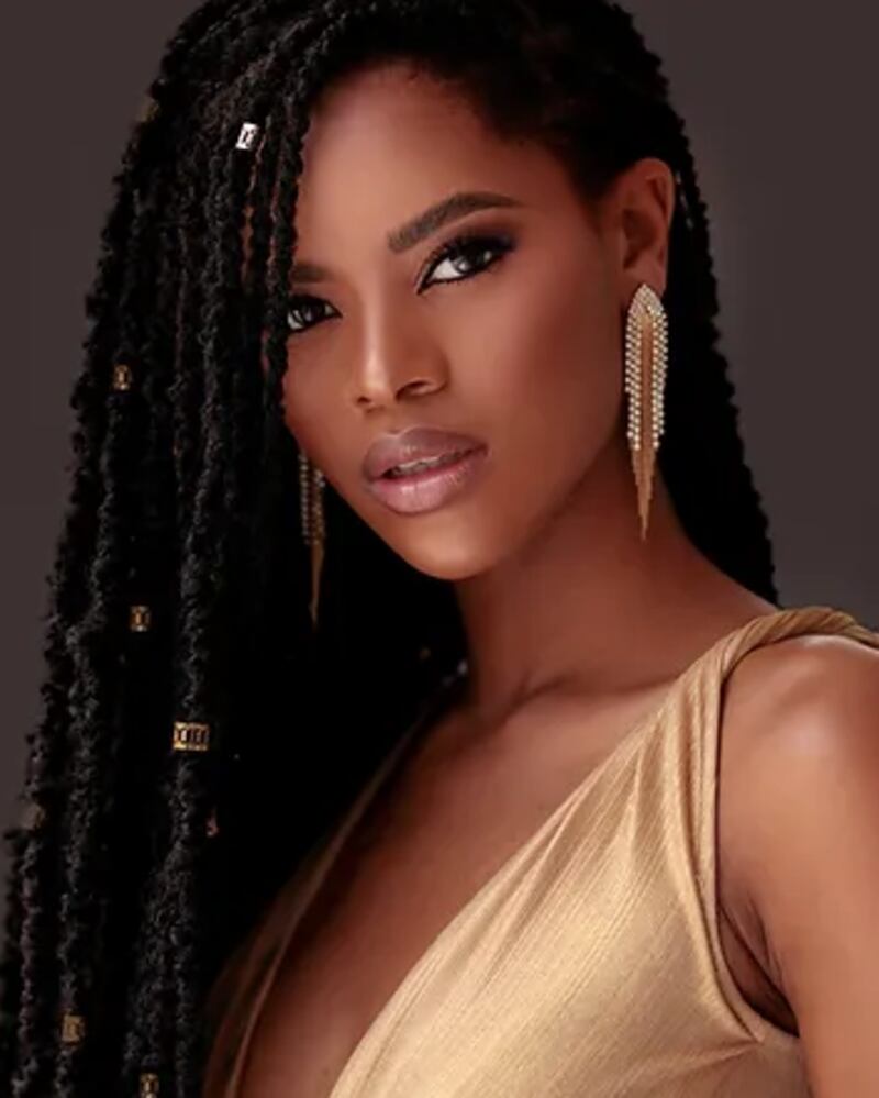 Miss Sudáfrica, Ndavi Nokeri.