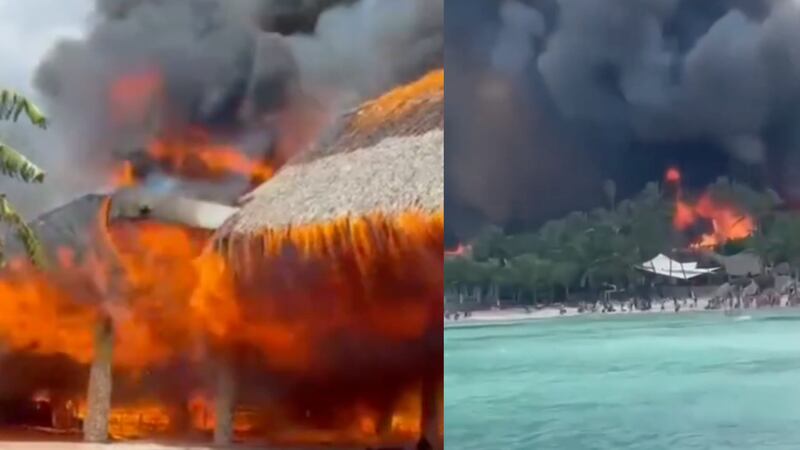 Incendio en hotel en República Dominicana provoca evacuación masiva ...