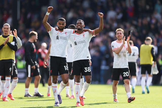 Liverpool suma su noveno triunfo en la Liga Premier