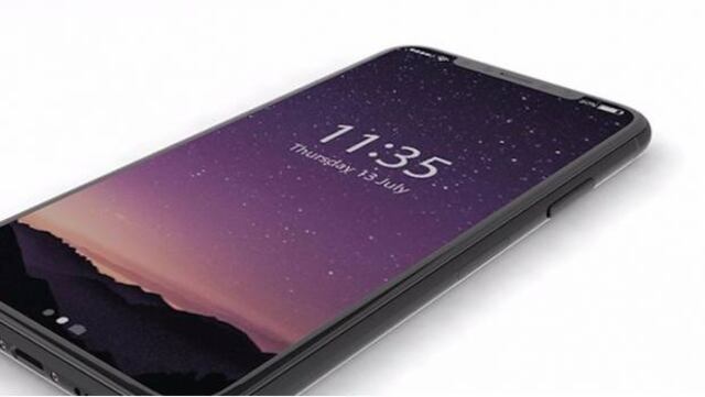 Así luciría el iPhone 8 con la pantalla encendida