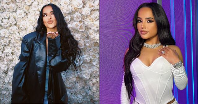 Becky G reaparece sin su anillo de compromiso