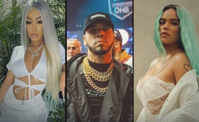 Anuel se borra tatuajes de Karol G y Yailin La Más Viral