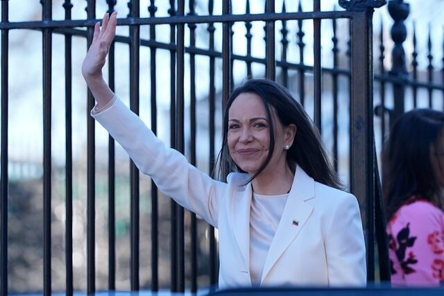 María Corina Machado dice que será presidenta de Venezuela “cuando llegue el momento”