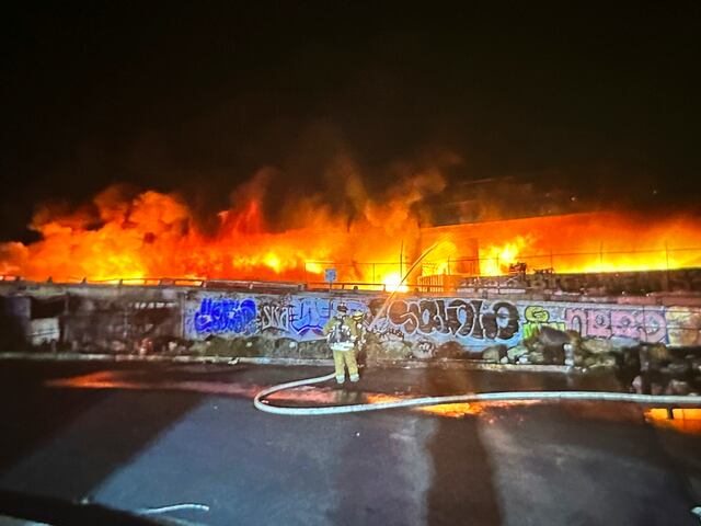 Gobernador de California dice que incendio en carretera de Los Ángeles fue provocado