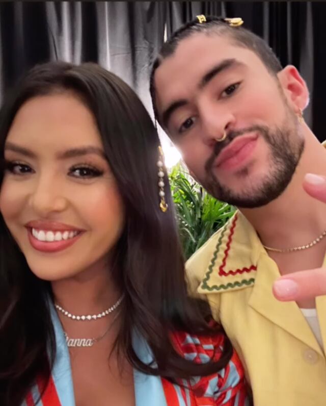 Bad Bunny invita a la esposa de Kobe Bryant a su concierto en Los Ángeles