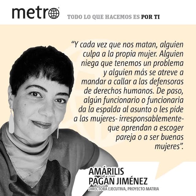 Opinión de Amárilis Pagán: Cada vez que nos matan