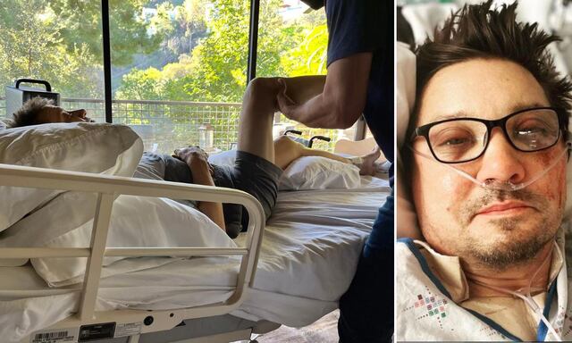 Muestran en una ilustración la manera en la que Jeremy Renner fue aplastado por la limpiadora de nieve