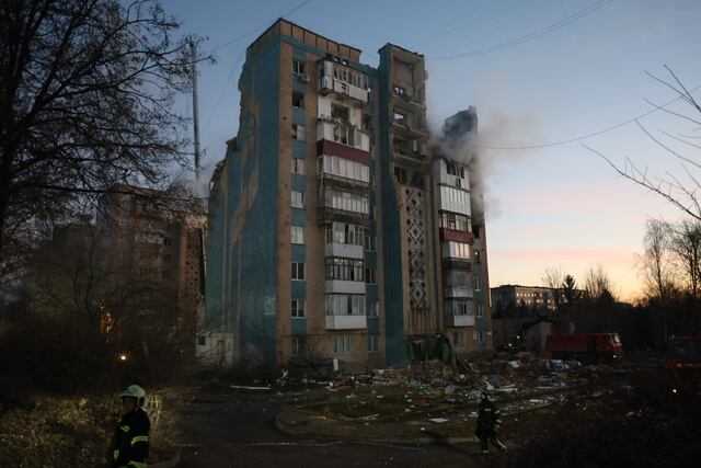 Rusia bombardea Kiev y otras regiones ucranianas con drones y misiles