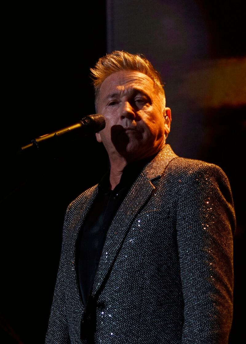 Montaner en su presentación en el Choli