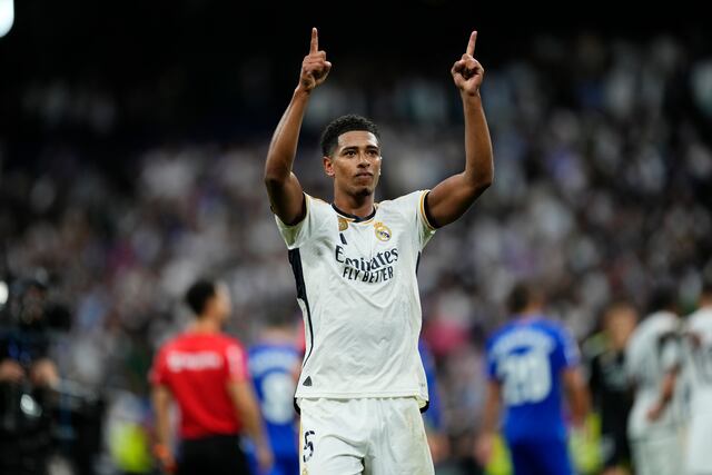 Bellingham da la victoria al Real Madrid 2-1 sobre el Getafe