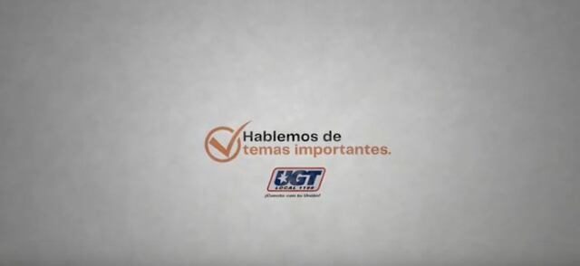 Unión General de Trabajadores presenta campaña política educativa