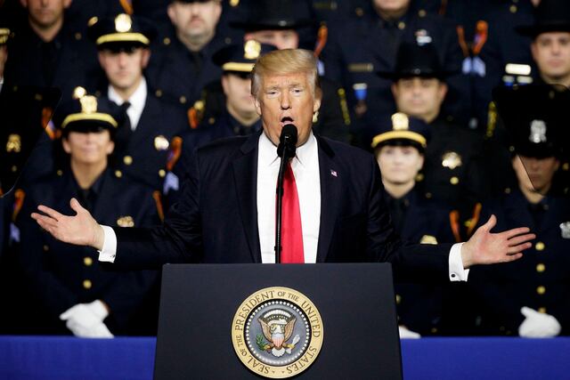 Trump promete destruir la banda criminal MS-13