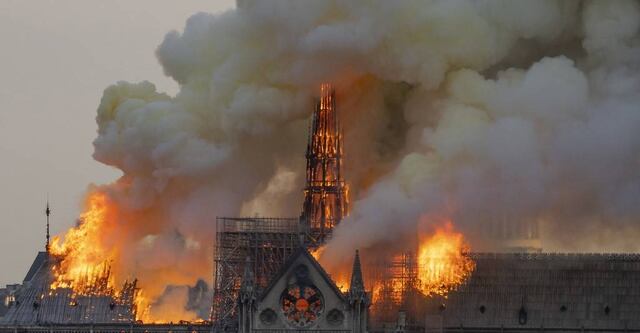 Francia lanza concurso internacional para reconstruir aguja de Notre Dame