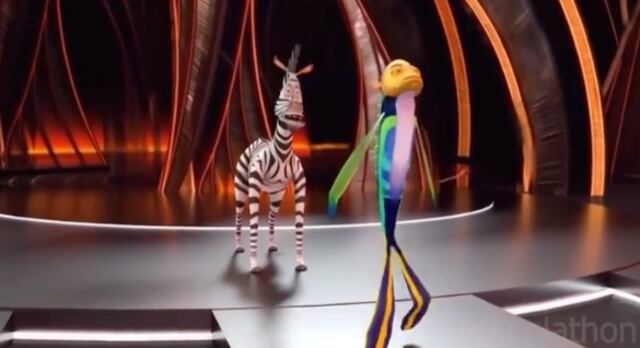 Parodia animada de cachetada Will Smith a Chris Rock se vuelve viral