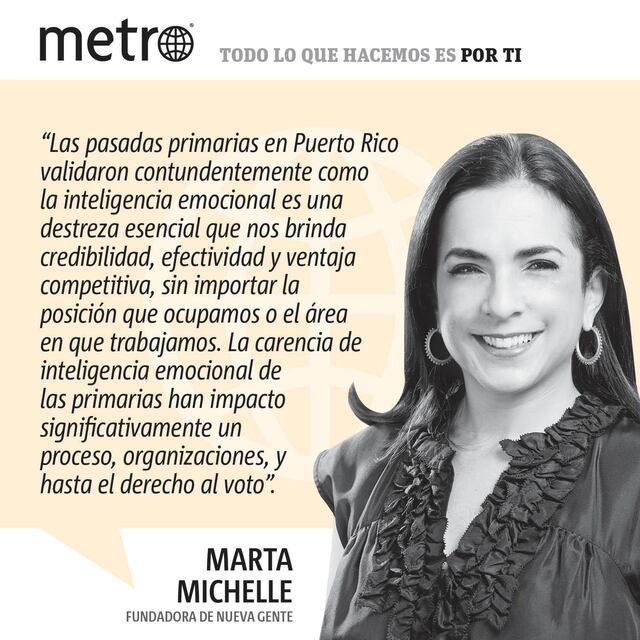 Opinión de Marta Michelle: Primarias: Un Fiasco de Inteligencia Emocional