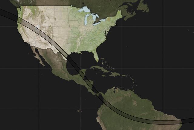 Eclipse anular solar atravesará un tramo del continente americano