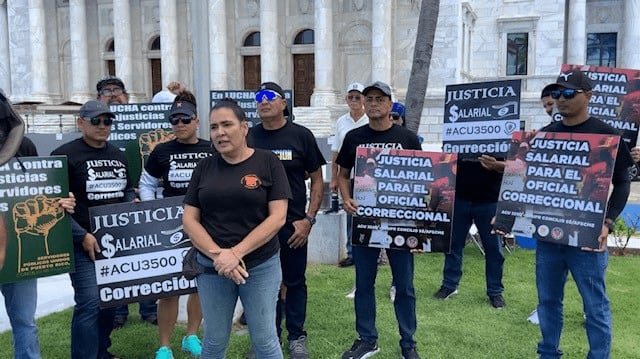 ACU exige aumento de $746 y aprobación del Proyecto del Senado 533 para oficiales correccionales