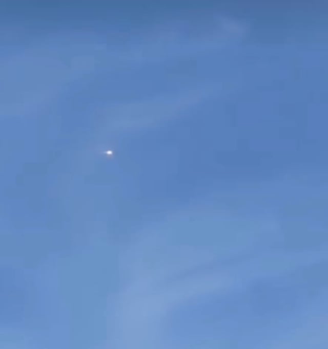 Así se vio desde Puerto Rico la desintegración de la nave de Space X