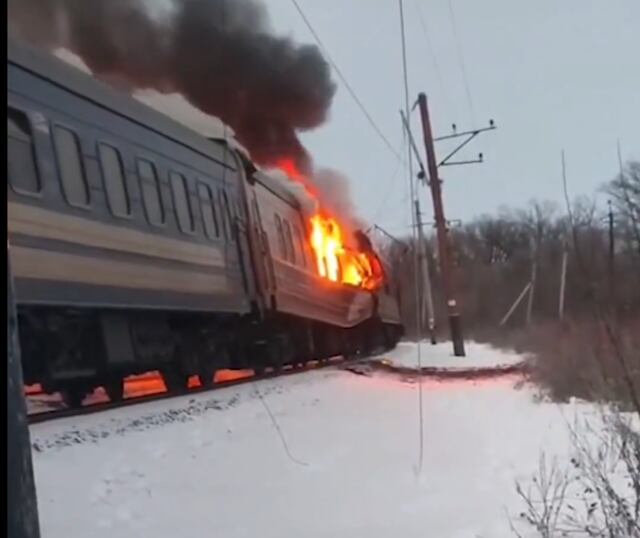 Ucrania llora a los muertos del último ataque ruso a un tren de pasajeros