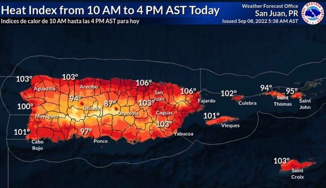 Emiten advertencia de calor para pueblos del norte