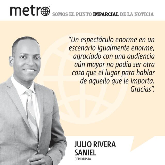 Opinión de Julio Rivera Saniel: "Let’s get Loud"