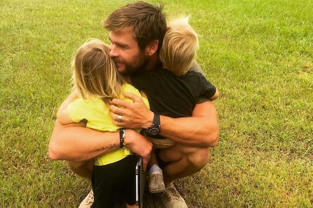 [En Fotos] Chris Hemsworth: de sexy Thor a súper papá