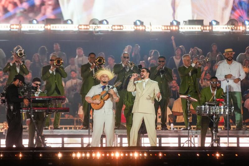 Bad Bunny en concierto en Medellín, 24 de enero de 2026- (Foto: Juan Augusto Cardona - Publimetro Colombia)