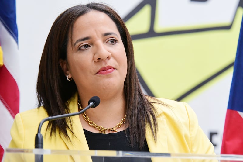 Karla Angleró González, comisionada electoral del PPD.