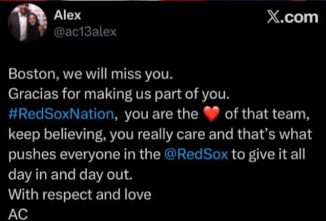 Alex Cora dice adiós a Boston tras ser despedido de los Red Sox