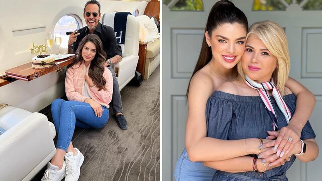 Así es la relación de Marc Anthony y la madre de Nadia Ferreira