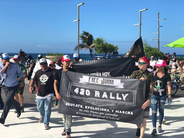 Exigen frente al Capitolio la descriminalización del cannabis
