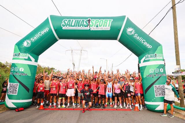 Entres cintas y risas: el 5K de la Fundación Freddo Vega en Salinas