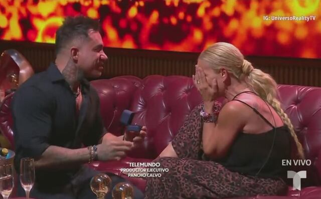 Novio de Niurka Marcos la sorprende en “LCDLF All Stars” y le pide matrimonio