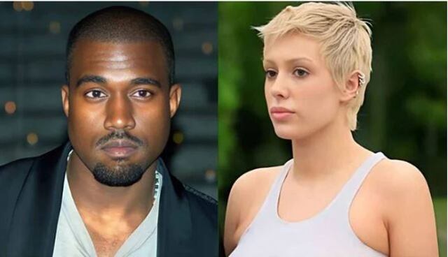 Kanye West llega con su esposa desnuda a los premios Grammy