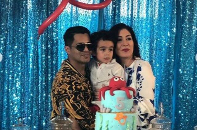 Daniela Droz celebra cumpleaños de 'Kennito'