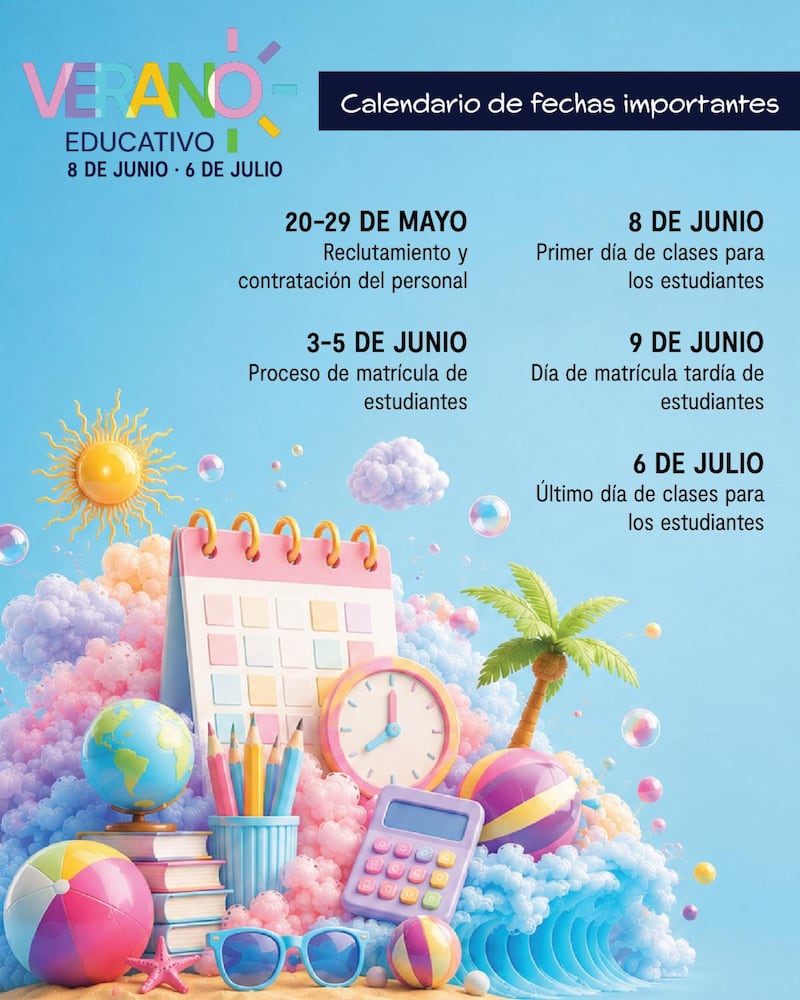 Verano Educativo 2026.