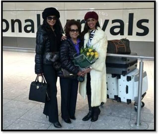 Génesis Dávila ya está en Londres para su cita en Miss Mundo