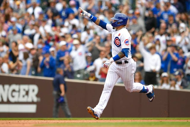 Jonrones de Báez y Wisdom impulsan a Cachorros sobre Padres