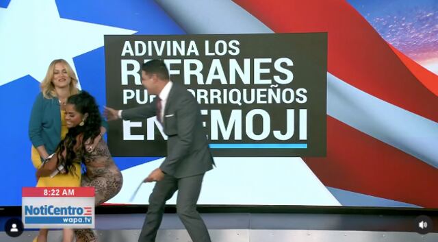 VIDEO: “Mario, coge ejemplo”: Aixa Vázquez no se esperaba lo que le hizo Maripily en vivo